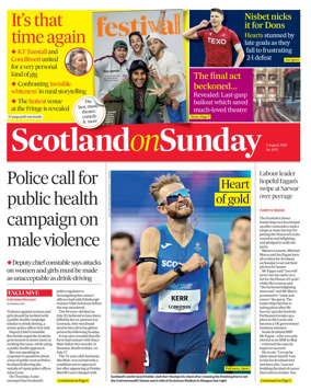 Cover of Scotland on Sunday