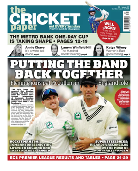 Cover of The Cricket Paper