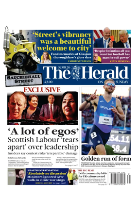 Cover of The Herald (Scotland)