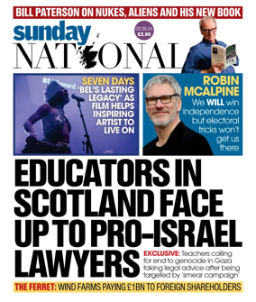 Cover of The National (Scotland)
