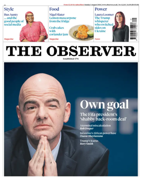 Cover of The Observer