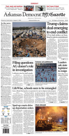 Cover of Arkansas Democrat-Gazette