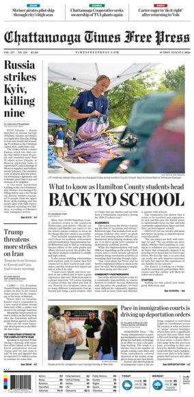 Cover of Chattanooga Times Free Press