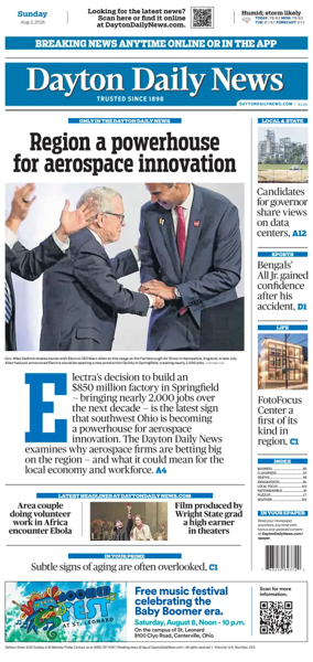 Cover of Dayton Daily News