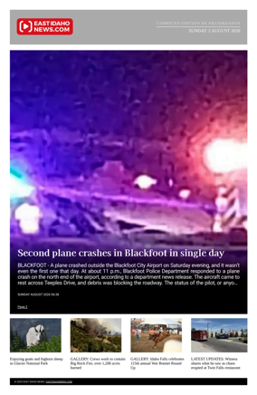 Cover of East Idaho News