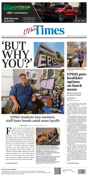Cover of El Paso Times