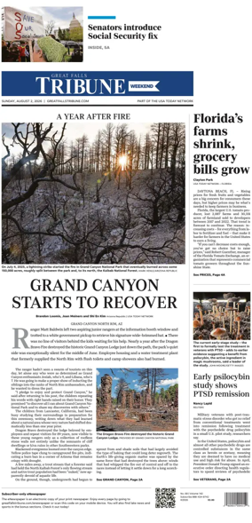 Cover of Great Falls Tribune