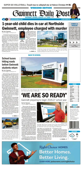 Cover of Gwinnett Daily Post