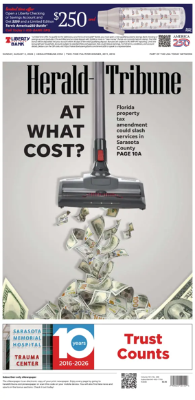 Cover of Herald-Tribune