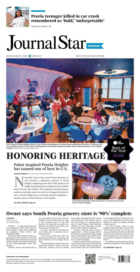 Cover of Journal Star (Peoria)