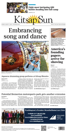 Cover of Kitsap Sun