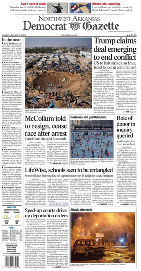 Cover of Northwest Arkansas Democrat-Gazette