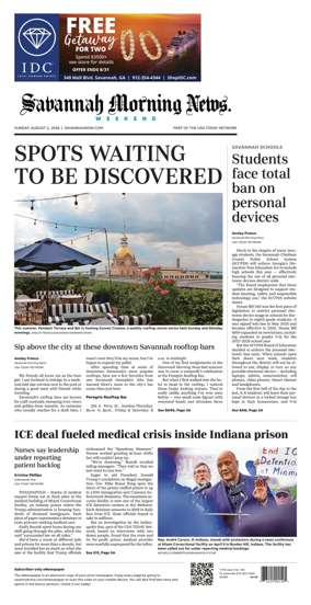 Cover of Savannah Morning News