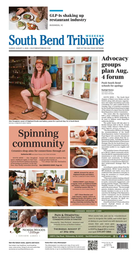 Cover of South Bend Tribune