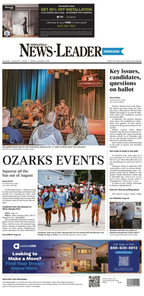 Cover of Springfield News-Leader