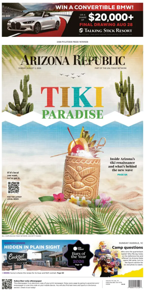 Cover of The Arizona Republic