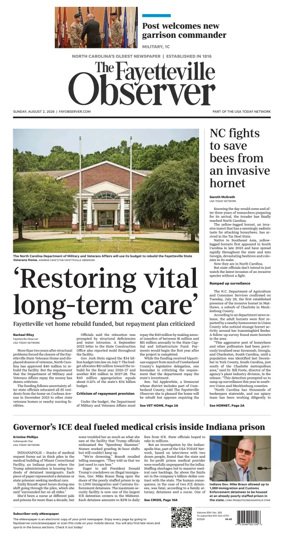 Cover of The Fayetteville Observer