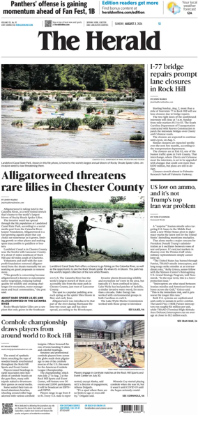 Cover of The Herald (Rock Hill)