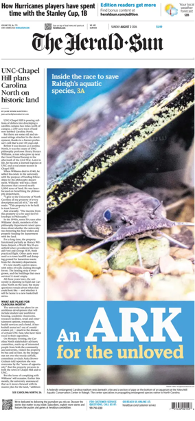 Cover of The Herald Sun (Sunday)
