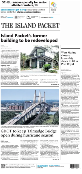 Cover of The Island Packet (Sunday)