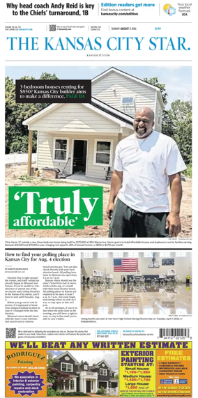 Cover of The Kansas City Star (Sunday)