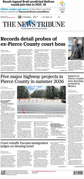 Cover of The News Tribune