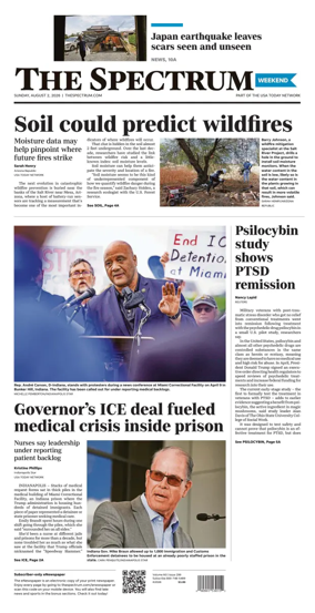 Cover of The Spectrum & Daily News