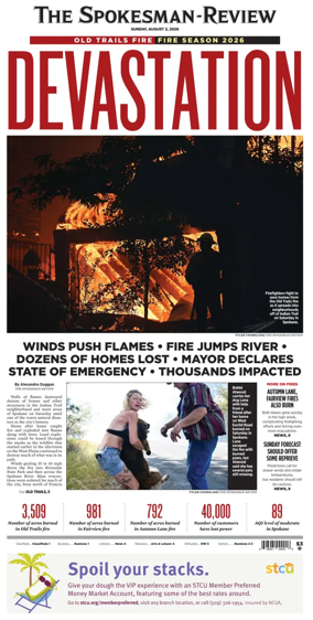 Cover of The Spokesman-Review (Spokane)