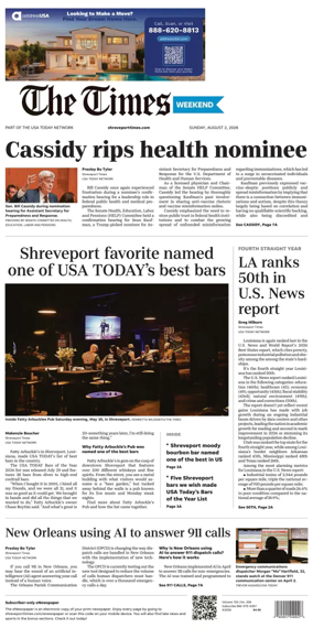 Cover of The Times (Shreveport)