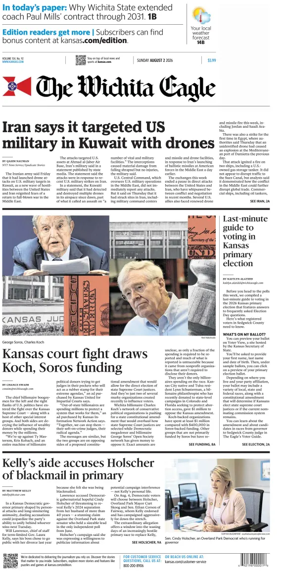 Cover of The Wichita Eagle (Sunday)