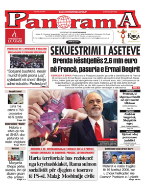 Cover of Panorama (Albania)