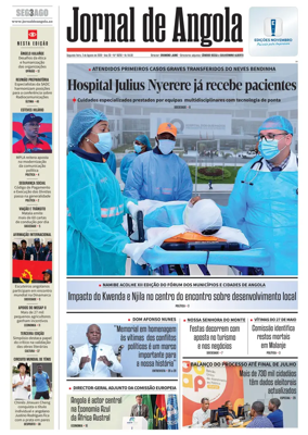 Cover of Jornal de Angola