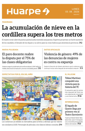Cover of Diario Huarpe