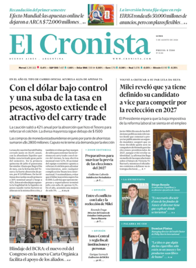 Cover of El Cronista