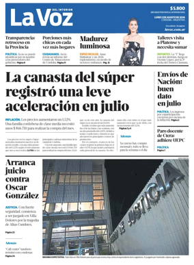 Cover of La Voz del Interior