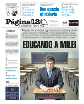 Cover of Pagina 12