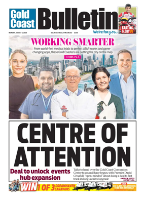 Cover of The Gold Coast Bulletin