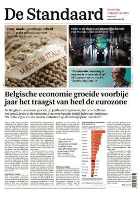 Cover of De Standaard