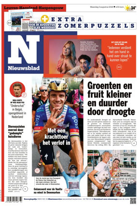 Cover of Het Nieuwsblad