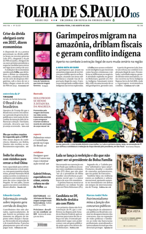Cover of Folha de S.Paulo