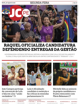 Cover of Jornal do Commercio