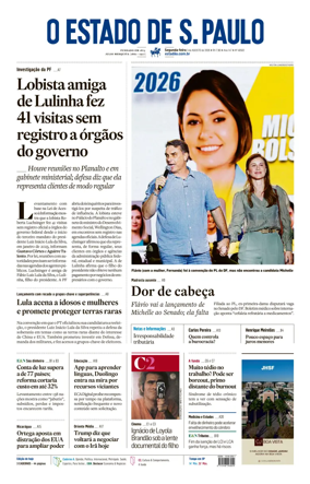 Cover of O Estado de S. Paulo