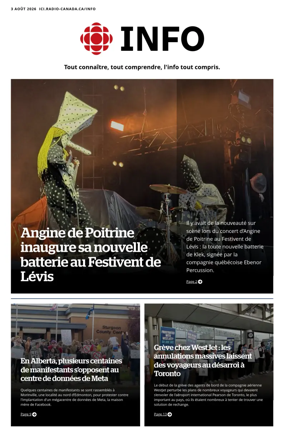 Cover of Radio-Canada Info