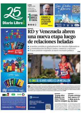 Cover of Diario Libre (Republica Dominicana)
