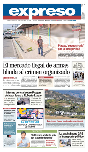 Cover of Diario Expreso