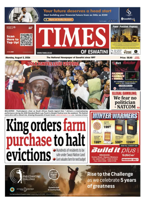Cover of Times of Eswatini
