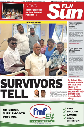 Cover of Fiji Sun