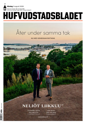 Cover of Hufvudstadsbladet