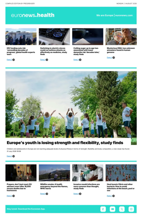 Cover of Euronews Health (English) Compiled Edition