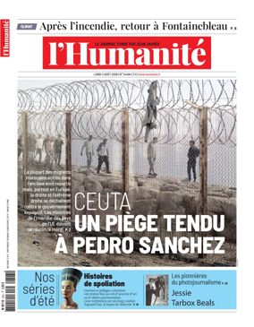 Cover of L'HUMANITE